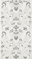 Iris Ducale Damasco Platino Bianco 25x46 см Декор