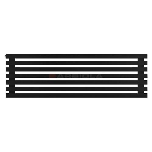 Arbiola Gorizont Ritmo H 1200-40-07 секций чёрный горизонтальный  радиатор c боковым подключением