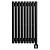 Arbiola Iris 42 EV 700-42-09 секции черный электрический полотенцесушитель