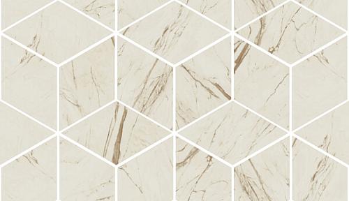 Versace Marble Mos.T3-3D Bianco 17x29,1 см Настенная плитка