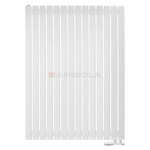 Arbiola Liner V 1250-36-14 секции белый вертикальный радиатор c нижним подключением