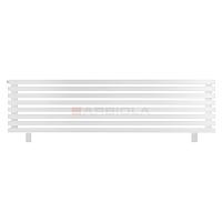 Arbiola Gorizont Ritmo HZ 1800-40-08 секций белый горизонтальный  радиатор c боковым подключением (на ножках)