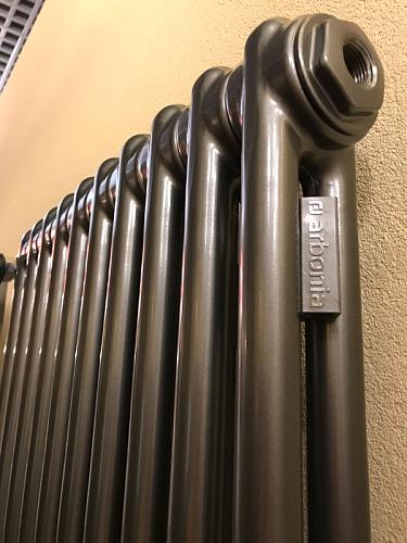 Arbonia 2180/12 секций N12 3/4 SF-3 Anthrazit metallic боковое подключение
