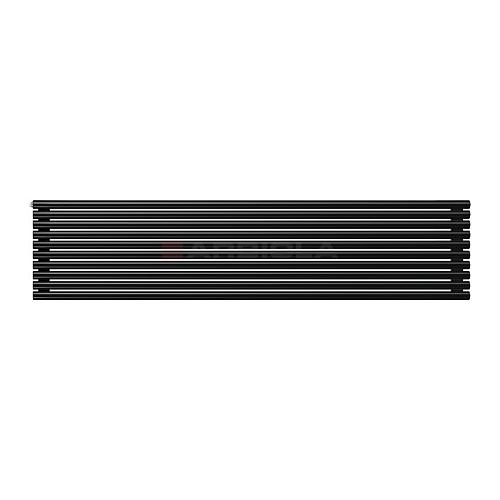Arbiola Gorizont Iris H 2200-42-10 секции черный горизонтальный радиатор c боковым подключением