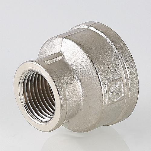 Valtec 1 1/4" x 3/4" Латунная никелированная муфта