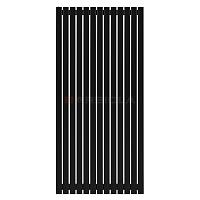 Arbiola Mono H 1500-60-13 секции черный вертикальный радиатор c боковым подключением