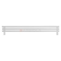 Arbiola Gorizont Compact HZ 1800-63-04 секции белый горизонтальный радиатор c боковым подключением с ножками