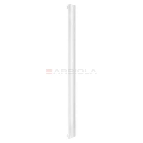 Arbiola Mono H 2500-60-10 секции белый вертикальный радиатор c боковым подключением