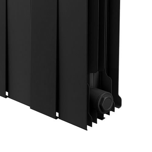 Royal Thermo  Piano Forte Noir Sable 200/14 секции БиМеталлический радиатор