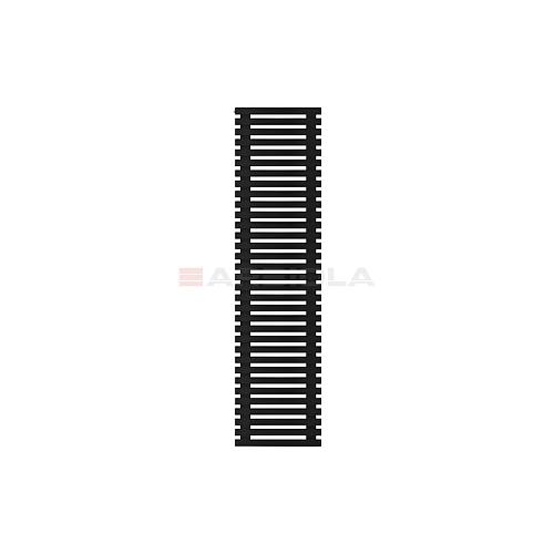 Arbiola Gorizont Ritmo H 600-40-33 секции чёрный горизонтальный  радиатор c боковым подключением