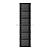 Arbiola Gorizont Iris H 500-42-38 секции черный горизонтальный радиатор c боковым подключением