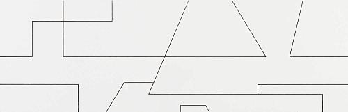 Azulev Luminor Blanco Brillo Decor Rayures Brillo Blanco  29x89x2 см Декор