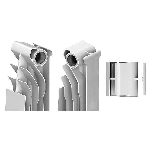 Royal Thermo Vittoria 350 VDR / 8 секции Биметаллический радиатор с нижним правым подключением