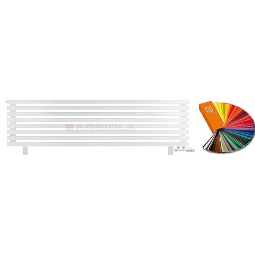 Arbiola Gorizont Ritmo VZ 1750-40-08 секций цветной горизонтальный  радиатор c нижним подключением (на ножках)