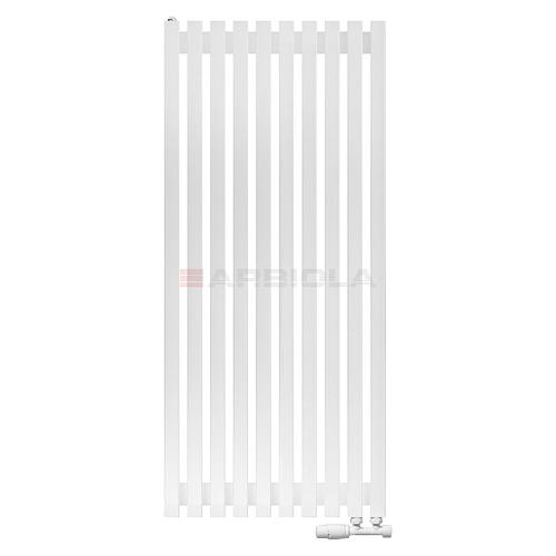 Arbiola Ritmo V 1200-40-10 секции белый вертикальный радиатор c нижним подключением