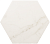 Equipe Carrara Hexagon Matt 17,5х20 см Напольная плитка