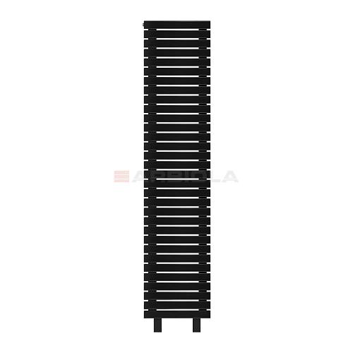 Arbiola Gorizont Liner HZ 600-36-32 секции черный горизонтальный радиатор c боковым подключением с ножками