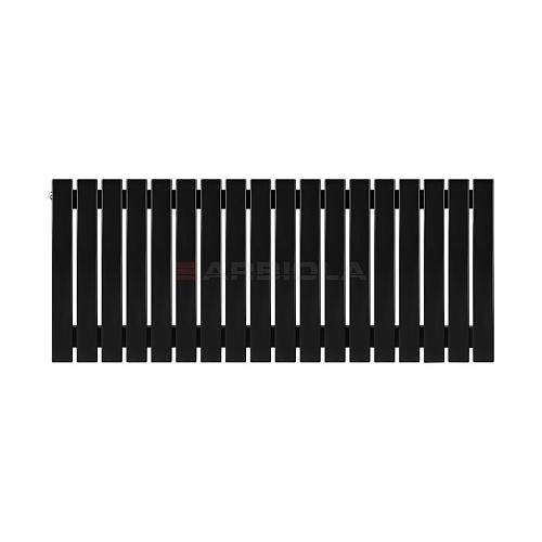 Arbiola Mono H 600-60-18 секции черный вертикальный радиатор c боковым подключением