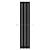 Arbiola Mono H 2000-60-07 секции черный вертикальный радиатор c боковым подключением
