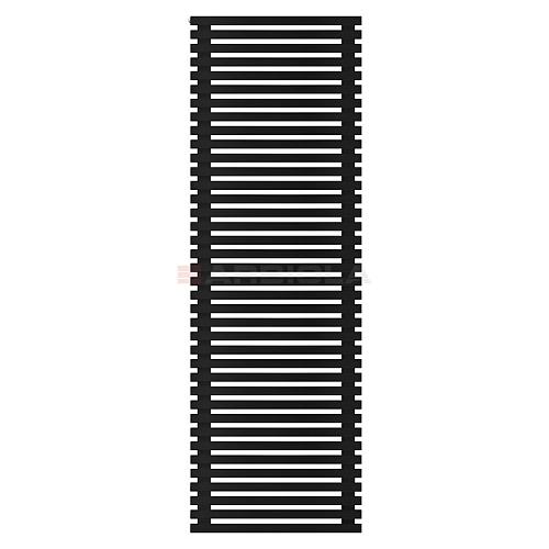 Arbiola Gorizont Ritmo H 750-40-38 секций чёрный горизонтальный  радиатор c боковым подключением