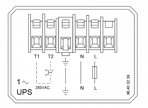 Grundfos 200 UPS 50/185 F /220V Циркуляционный насос