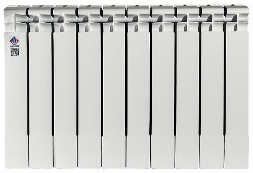Сантехпром РБС 500/90 Радиатор биметаллический боковое подключение 11 секции