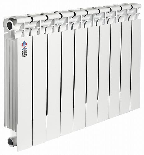 Сантехпром РБС 500/90 Радиатор биметаллический боковое подключение 11 секции